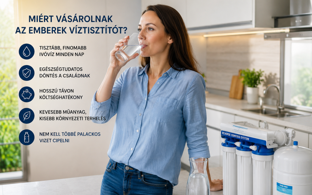 Miért vásárolnak az emberek víztisztítót?